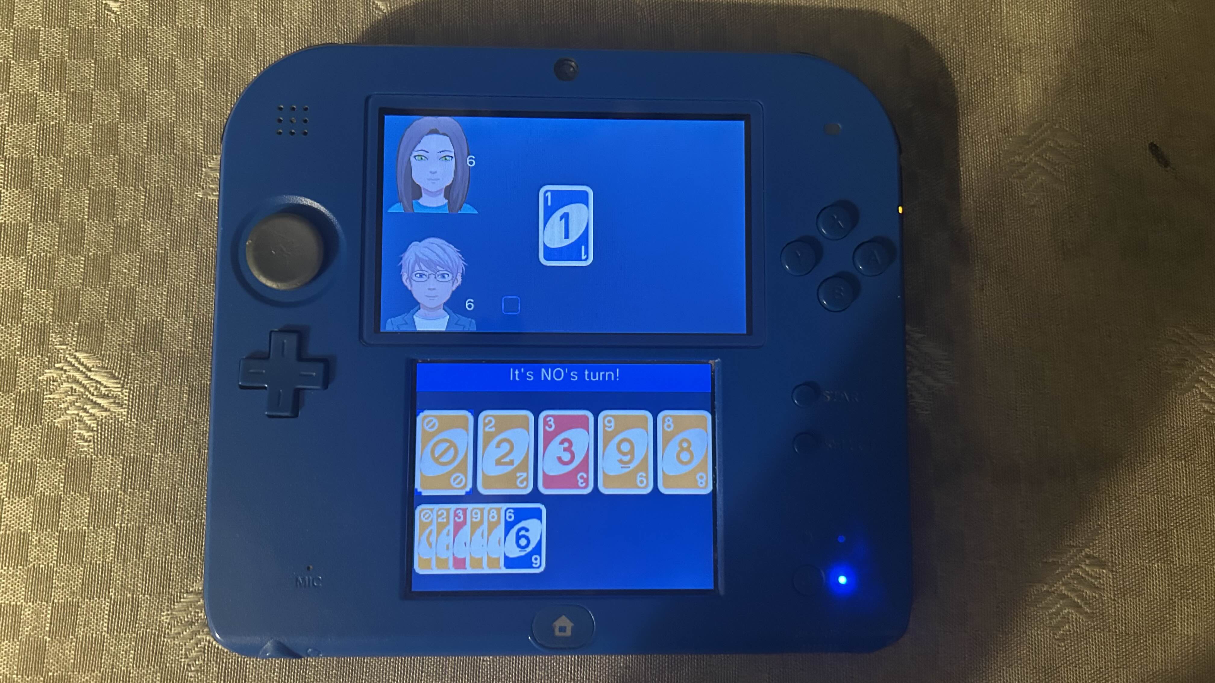 Uno on 3ds